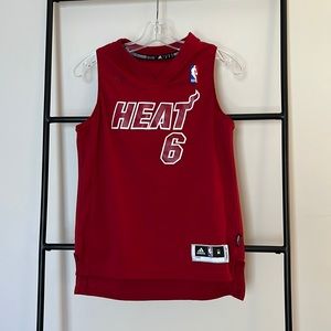 Miami Heat LBJ Christmas Jersey
